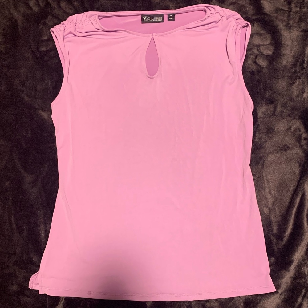 NY&C Tank Top Key Hole Blouse